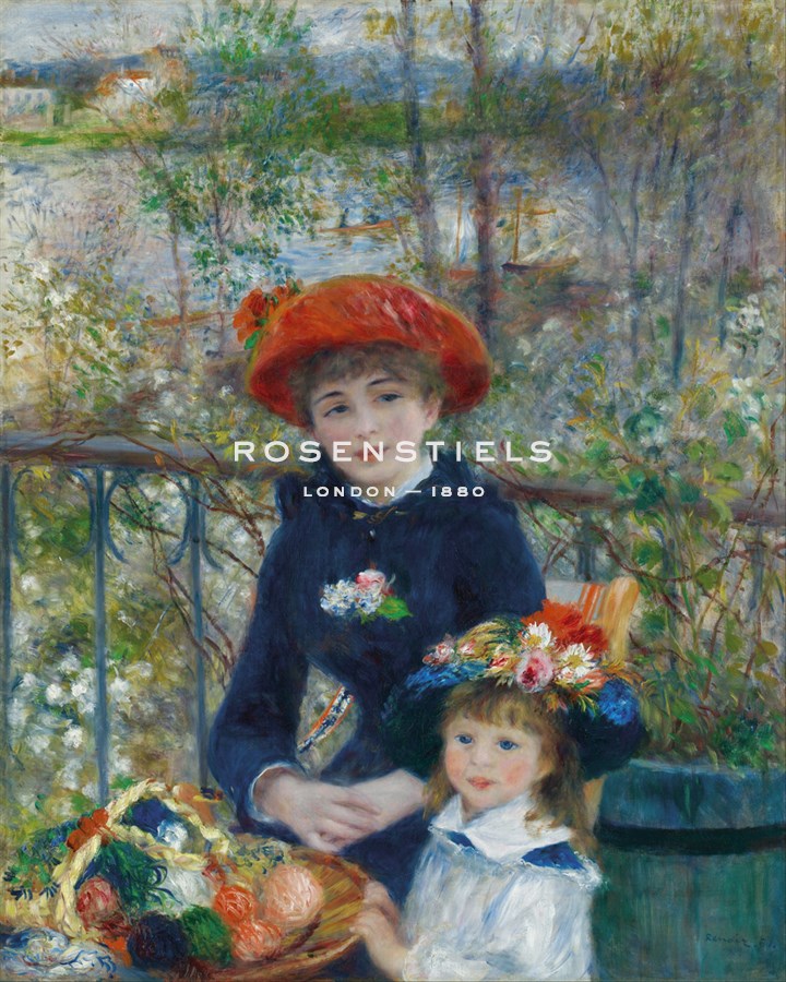 On the Terrace - Pierre Auguste Renoir