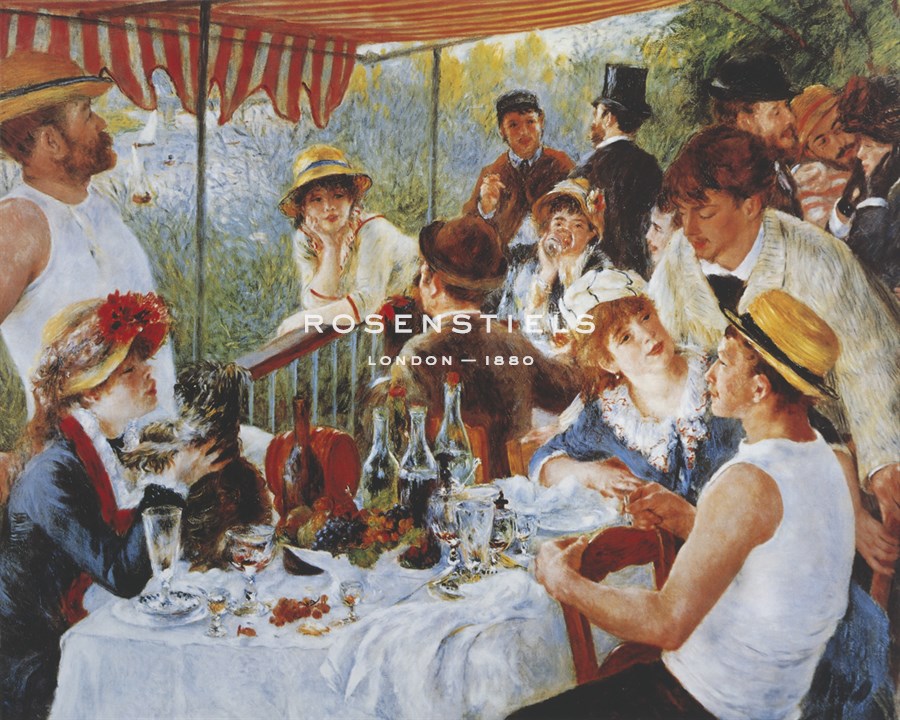 Luncheon Of The Boating Party - Pierre Auguste Renoir