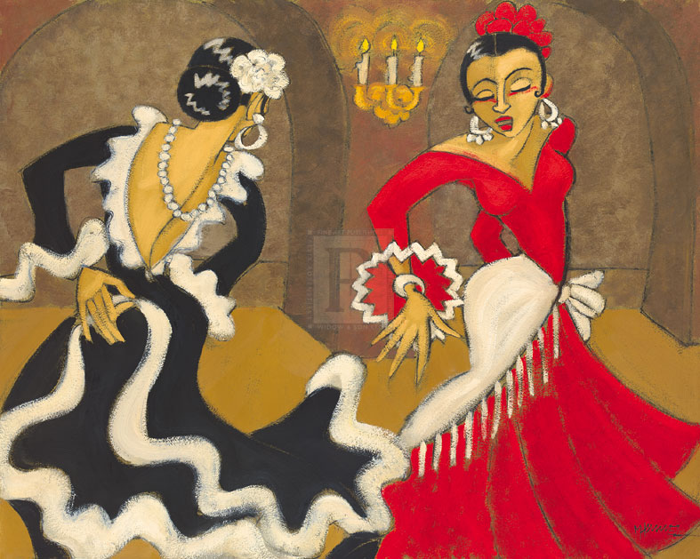 Cevilla Diptych A - Marsha Hammel