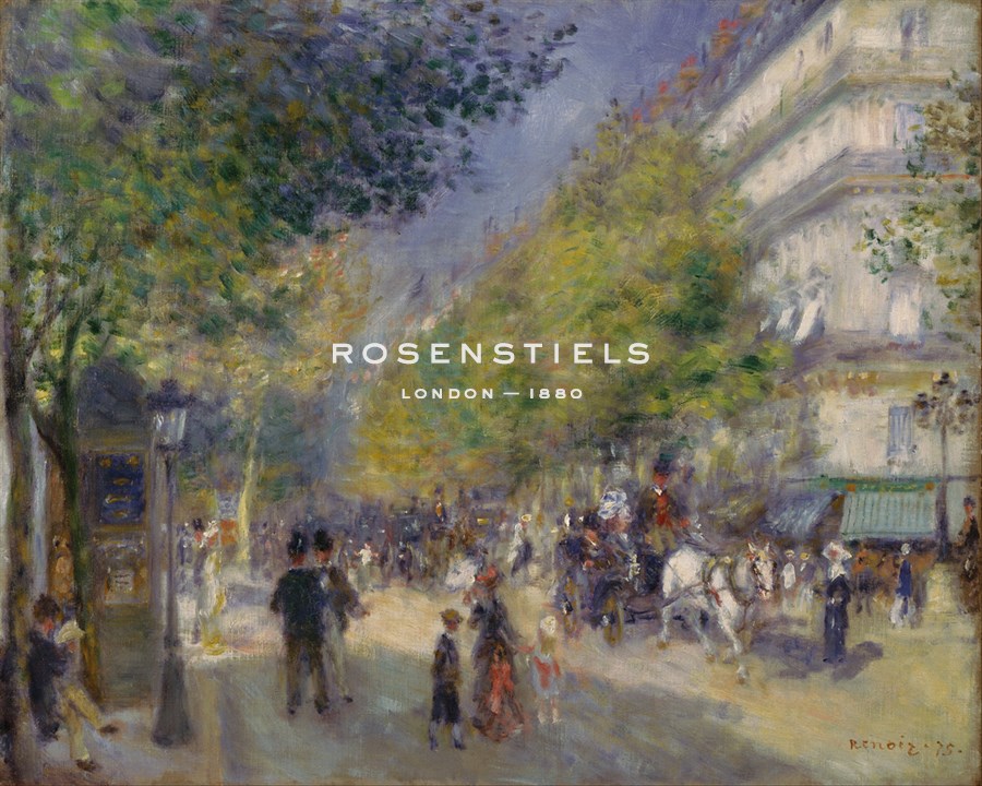 The Grands Boulevards - Pierre Auguste Renoir
