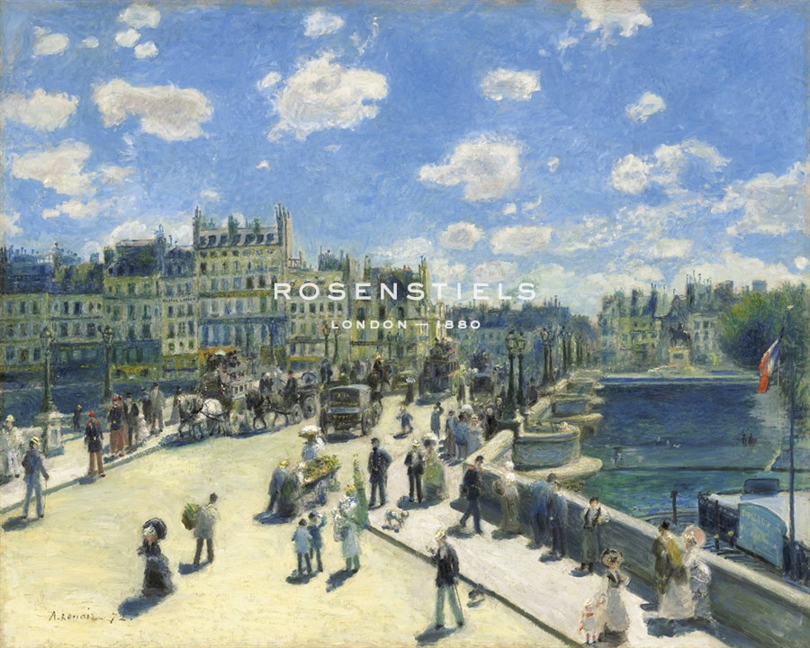 Pont Neuf, Paris, 1872 - Pierre Auguste Renoir