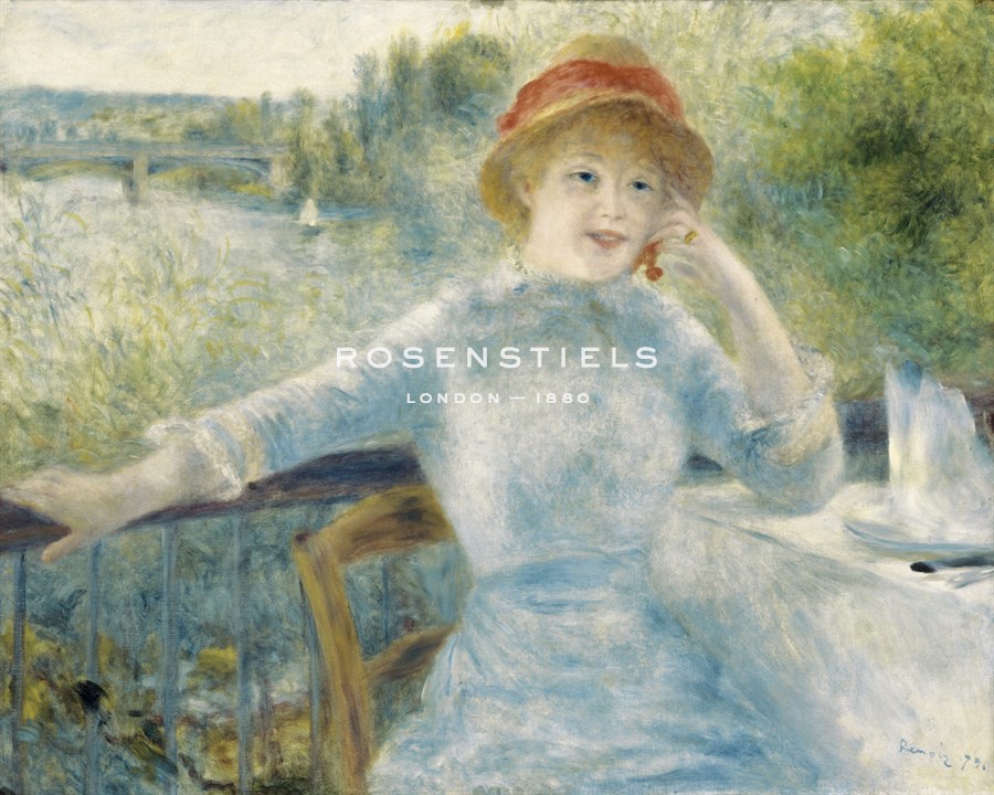 Alphonsine Fournaise, 1879 - Pierre Auguste Renoir