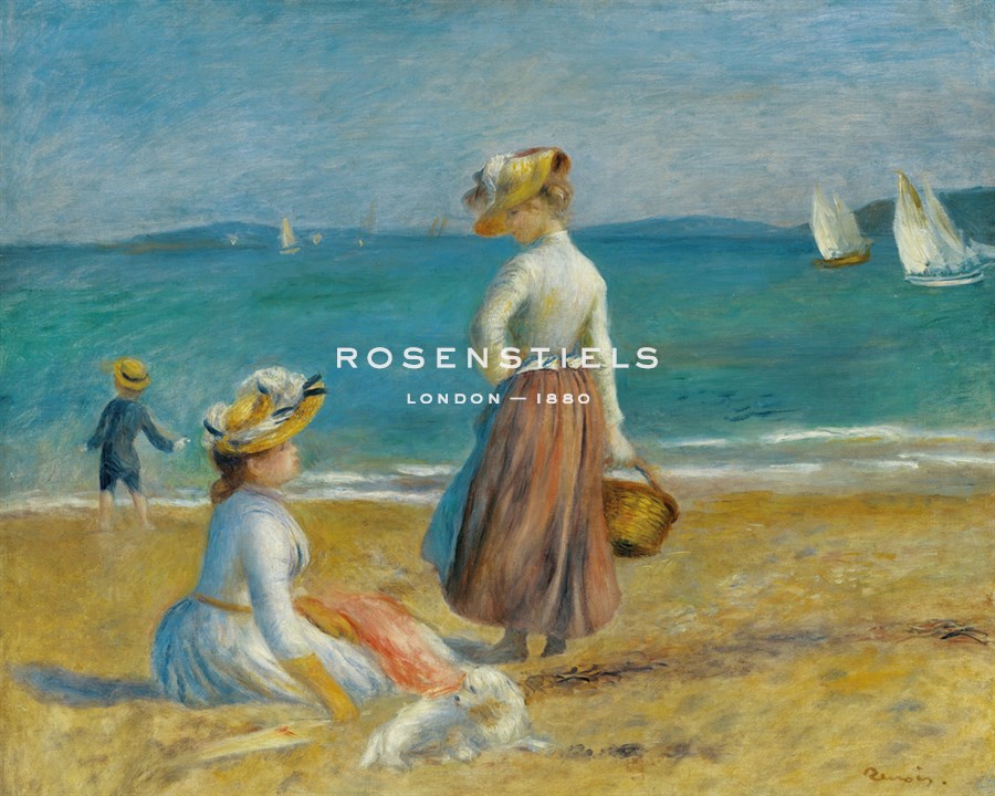 Figures on the Beach, 1890 - Pierre Auguste Renoir