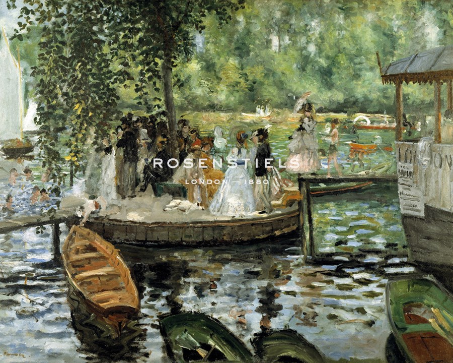 La Grenouillere - Pierre Auguste Renoir
