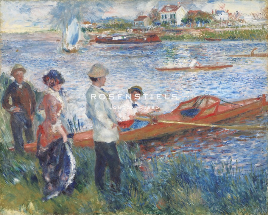 Oarsman at Chatou,1879 - Pierre Auguste Renoir