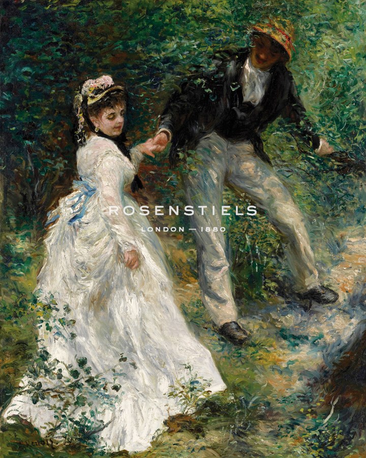 La Promenade, 1870 - Pierre Auguste Renoir