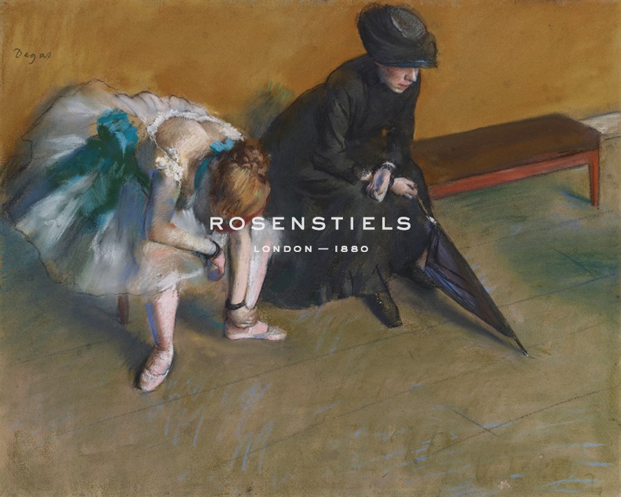 L'Attente, c.1882 - Edgar Degas