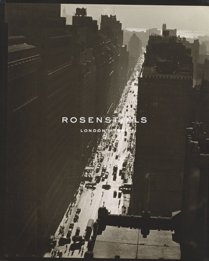 Seventh Avenue looking South from 35th Street, Manhattan - Berenice Abbott