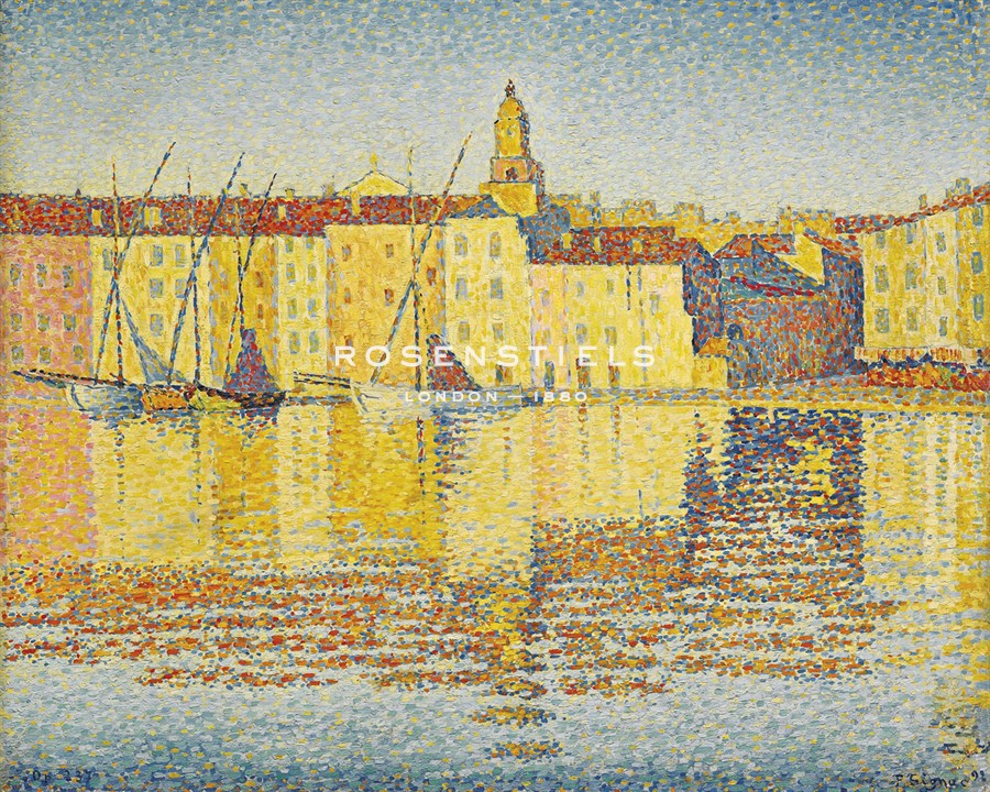 Maisons Du Port, Saint-Tropez - Paul Signac