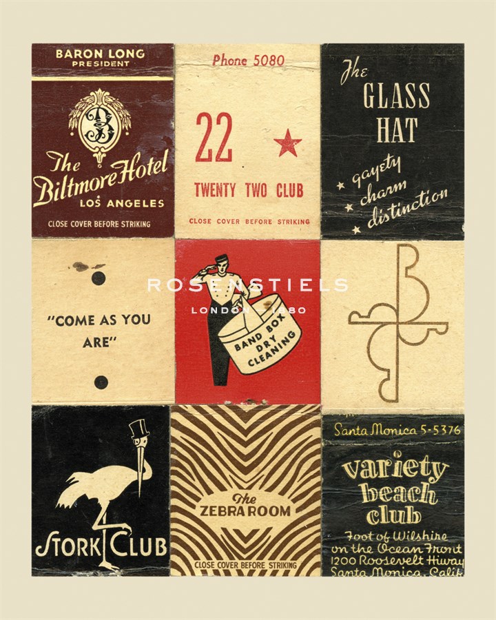 Matchbook - Stork Club - Andy Burgess
