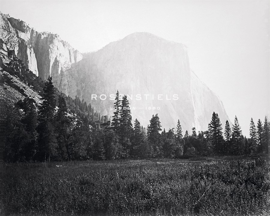 El Capitan - 3600 ft. Yosemite - Carleton E Watkins