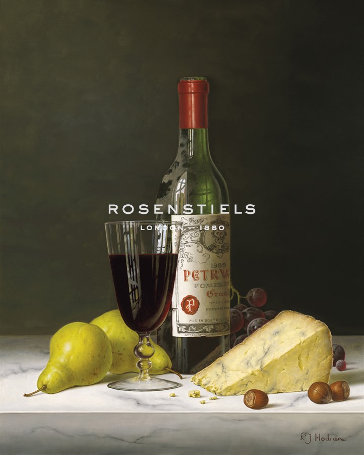 Chateau Petrus with Pears and Cheese - Roy Hodrien