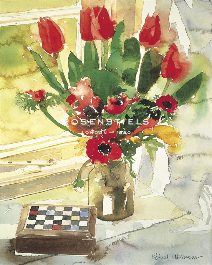 Tulips and Anemones - Richard Akerman