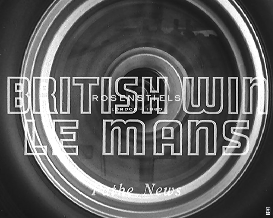 1-2-3 Ferrari! Le Mans I - British Pathe
