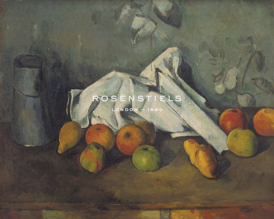 Milk Can and Apples - Paul Cezanne