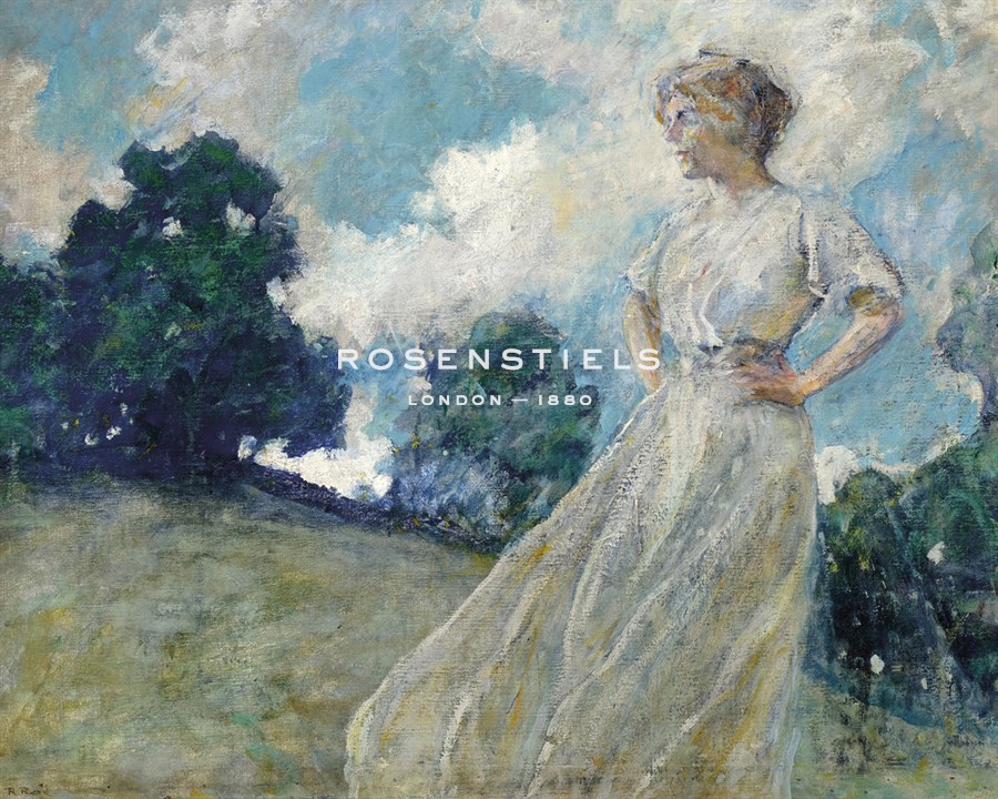 Summer Breezes - Robert Lewis Reid