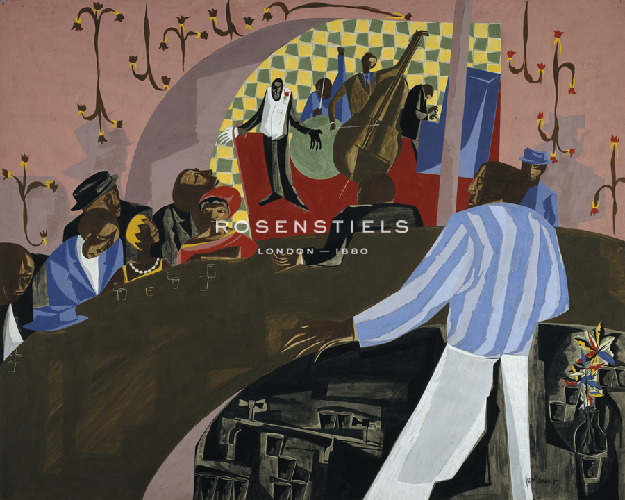 Cafe Comedian - Jacob Lawrence