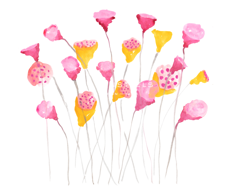 Blossoming Colours - Sarah Von Dreele
