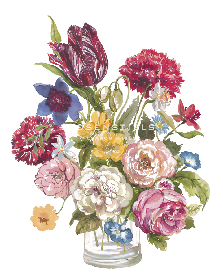 Flowing Florals - Sandra Jacobs
