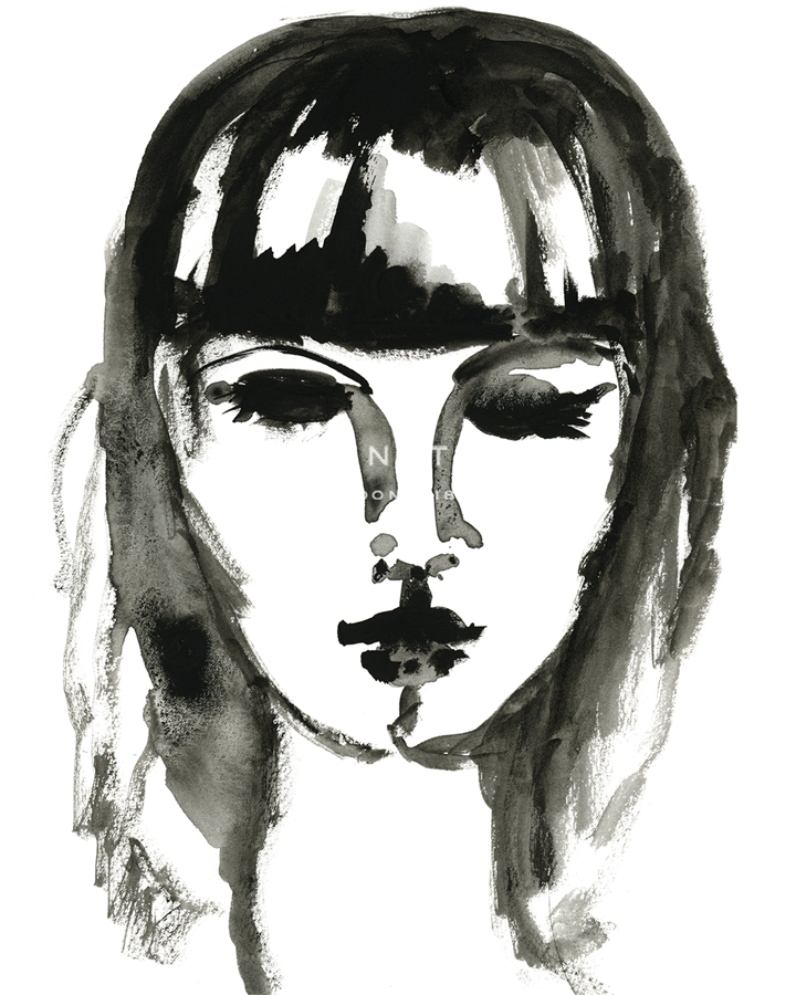 Suri Portrait - Strawberry Field