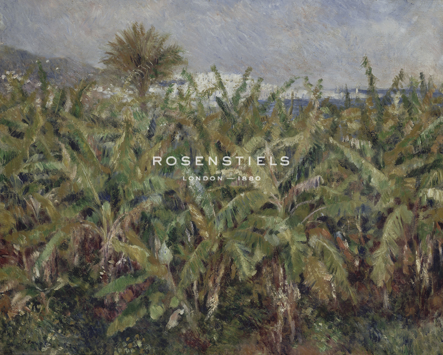 Field of Banana Trees - Pierre Auguste Renoir