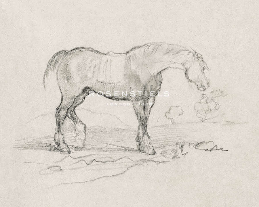 Sketchbook Equus - Edgar Degas