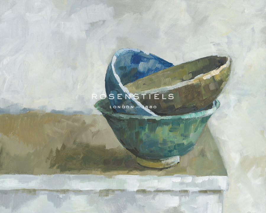 Stacked Bowls on a Table - Steven Johnson