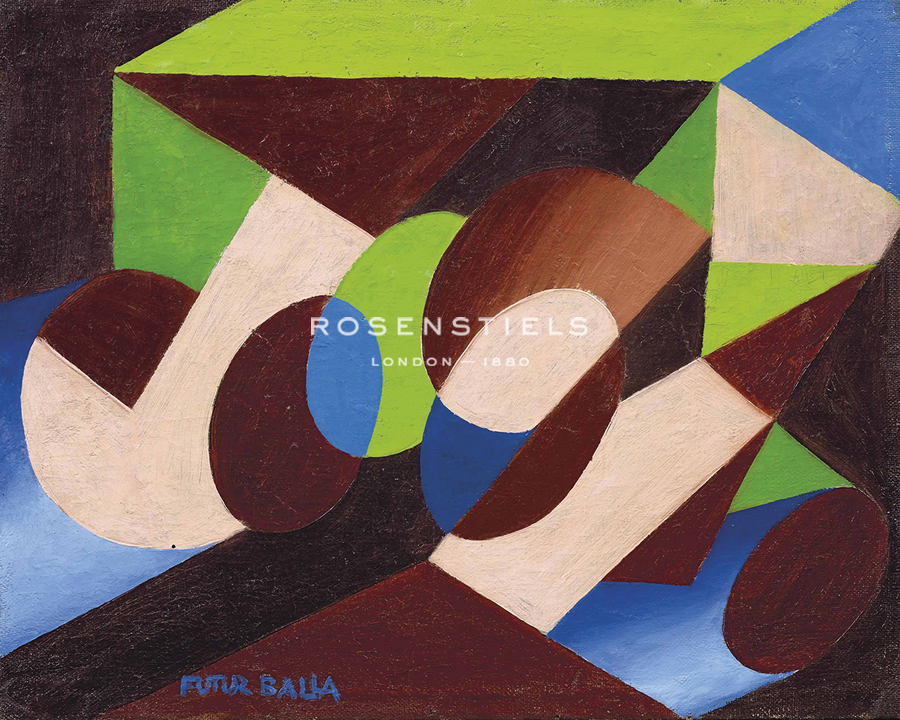 Cioccolato reclam per il Bal-Tic-Tac - Giacomo Balla
