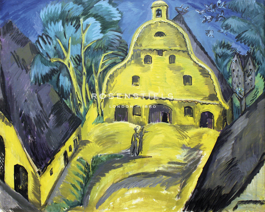 Staberhof Estate on Fehmarn - Ernst Ludwig Kirchner