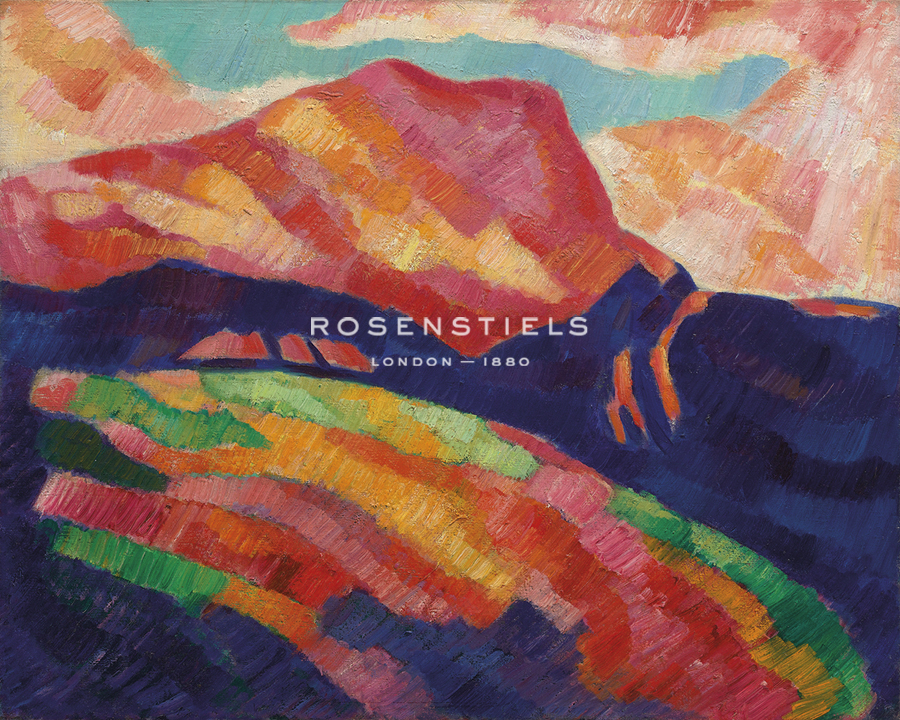 Mont Sainte-Victoire - Marsden Hartley