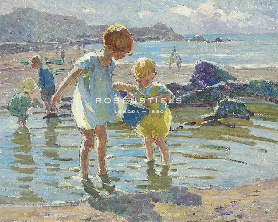 At the Seaside - Dorothea Sharp