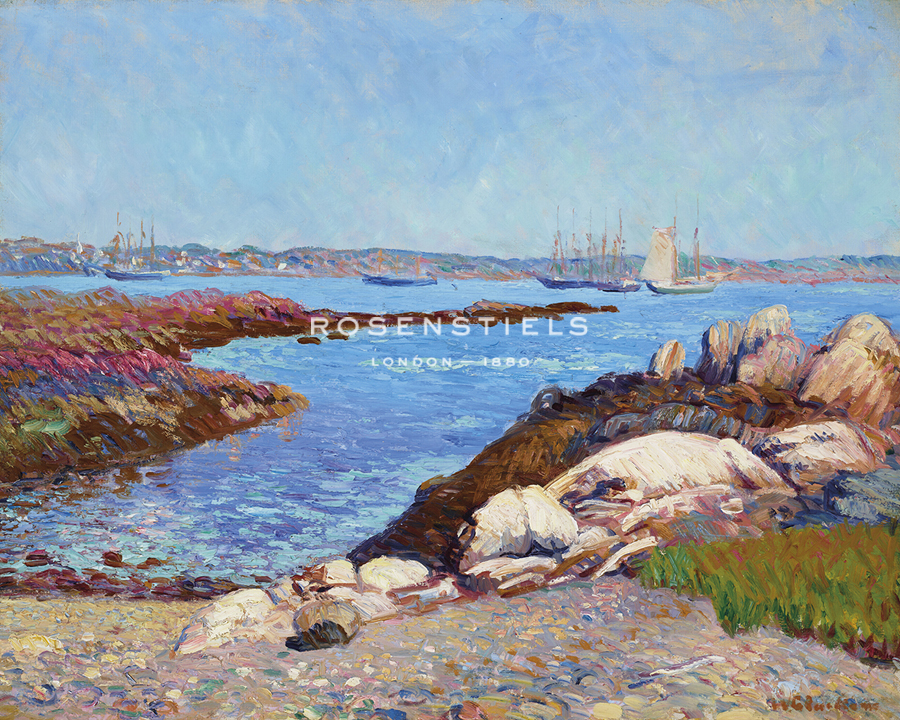Portsmouth Harbor, New Hampshire, 1909 - William James Glackens