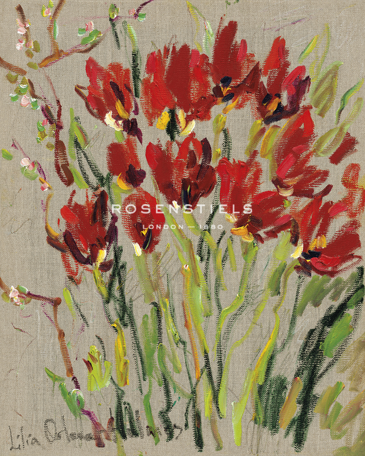 Red Tulips - Lilia Orlova Holmes