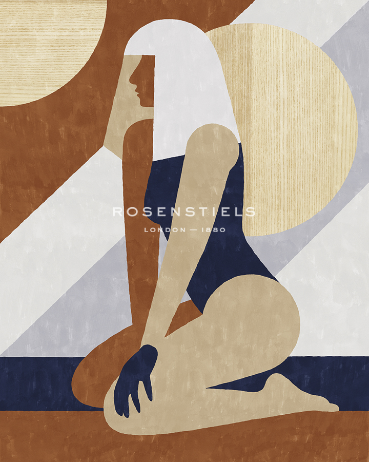 Block Figures - Kneel - Erika Greenfield