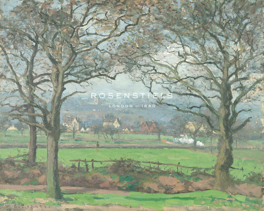 Near Sydenham Hill - Camille Pissarro