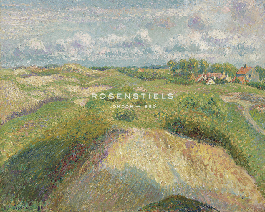 Dunes in Knokke, sun effect - Camille Pissarro