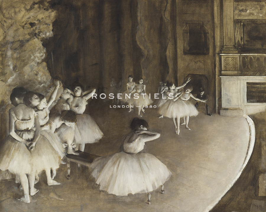 Répétition d'un Ballet sur la Scène, 1874 - Edgar Degas