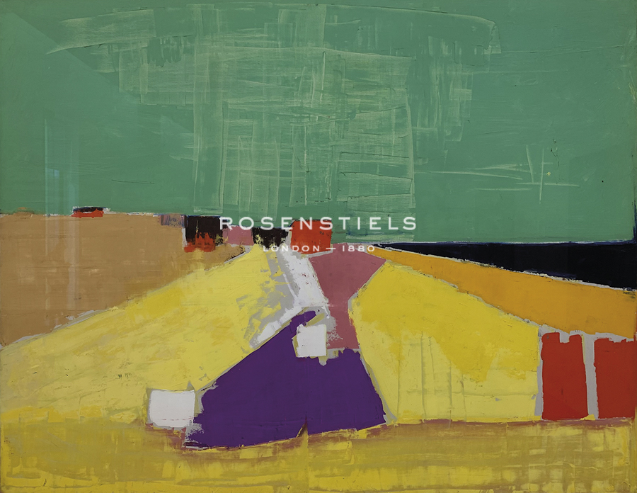 Sicile ou Vue d’Agrigente - Nicolas de Staël