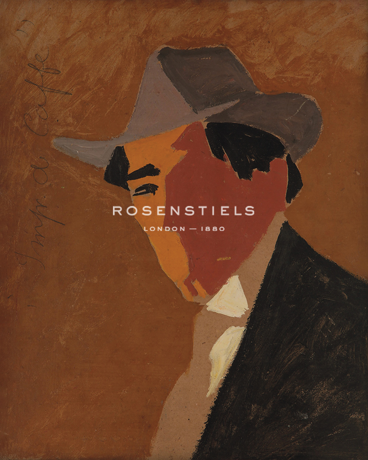 Impresion de caffe. Retrato. Planista. Bernabe Michelena - Rafael Barradas