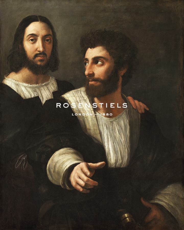 The Self-Portrait with a Friend - Raphael