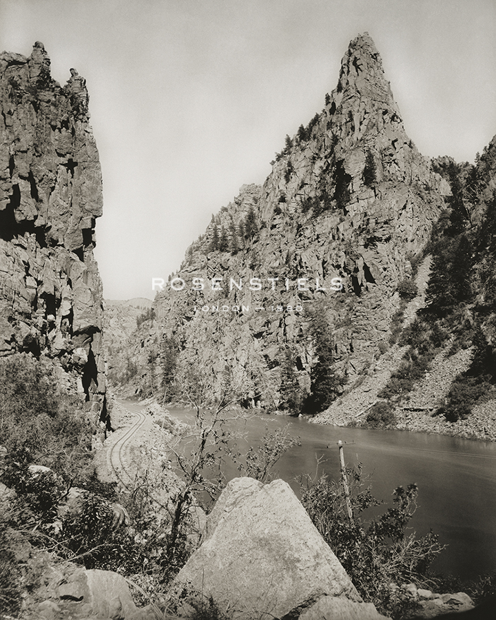 Currecanti Needle, Black Canon of the Gunnison - William Henry Jackson