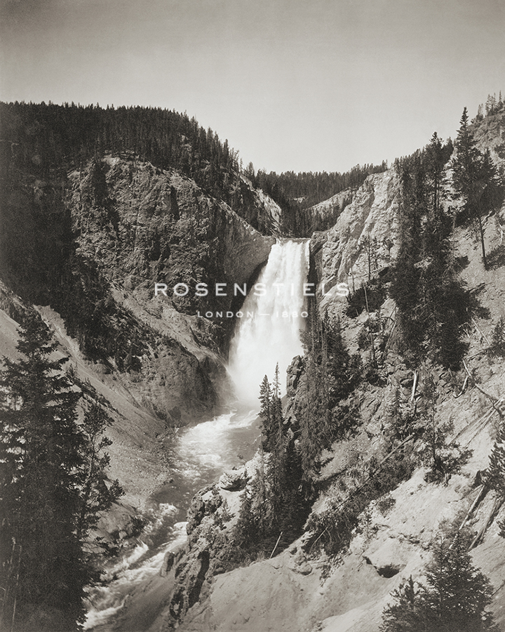 Lower Falls of Yellowstone - William Henry Jackson