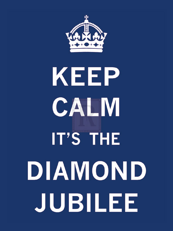 Keep Calm Diamond Jubilee I - The Vintage Collection