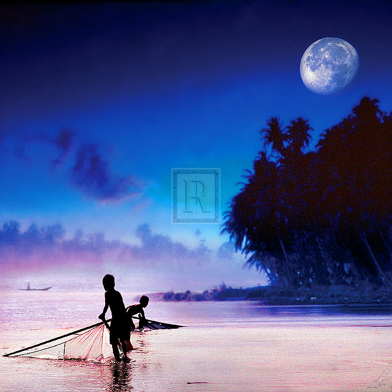 Children Fishing - Jurek Nems