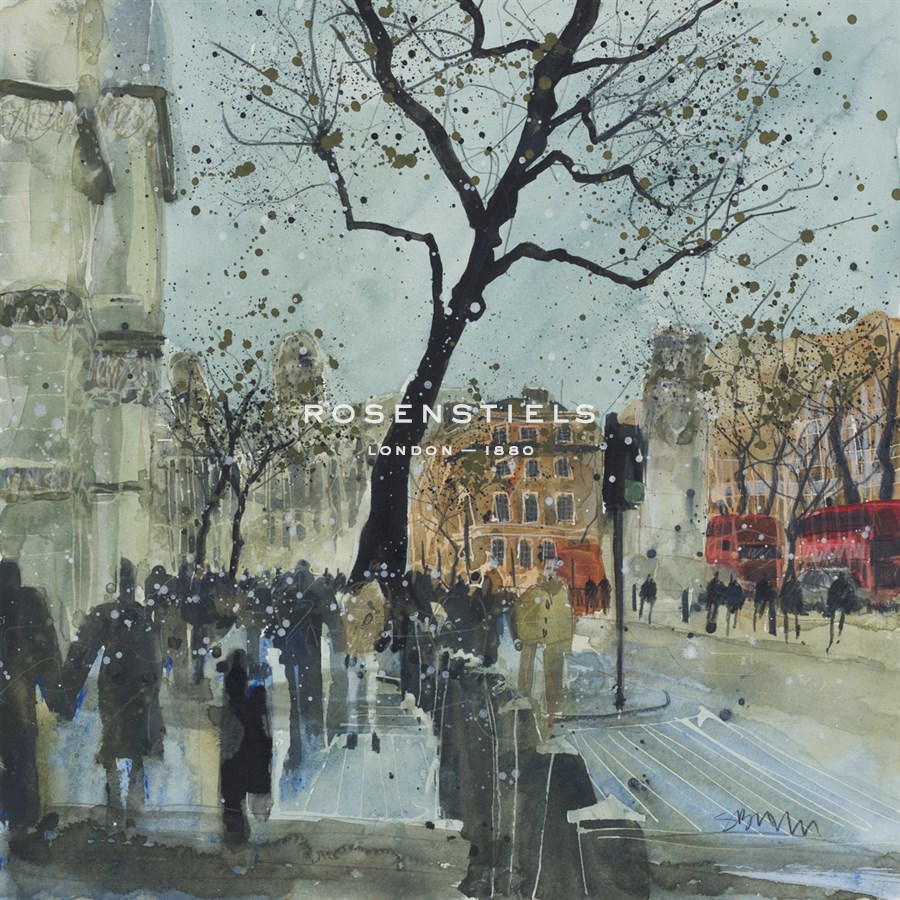 Winter Morning - Whitehall, London - Susan Brown