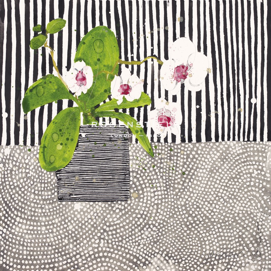 Orchid Mosaic I - Susan Brown