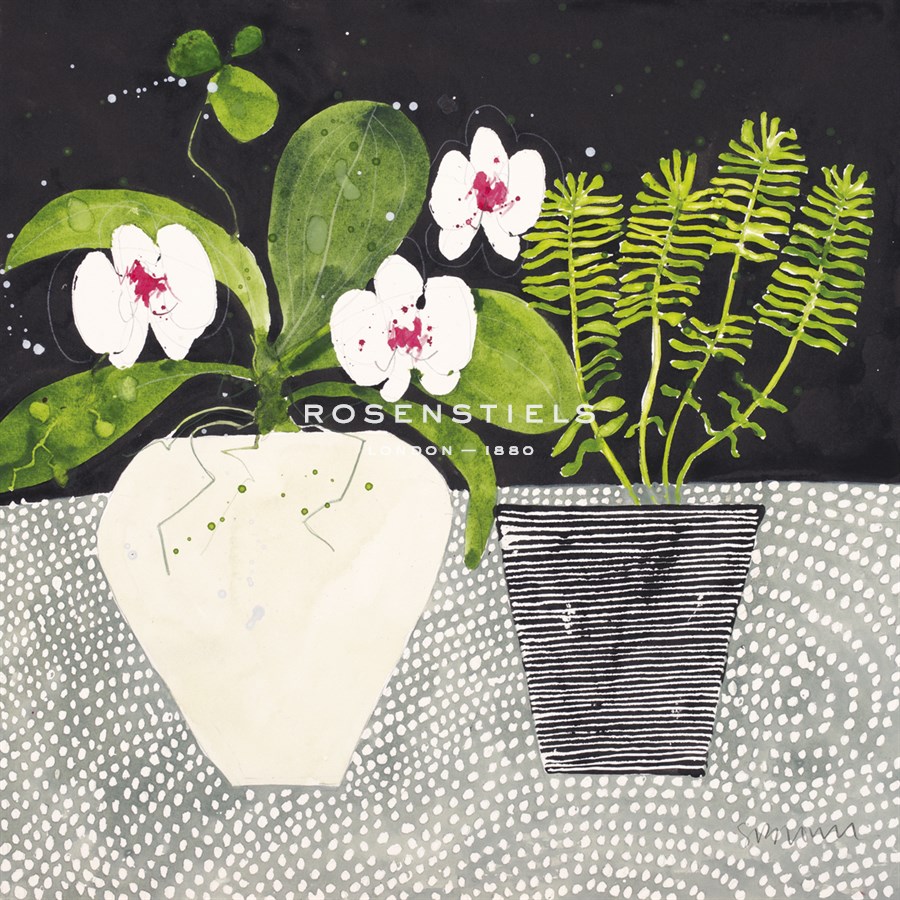 Orchid Mosaic II - Susan Brown