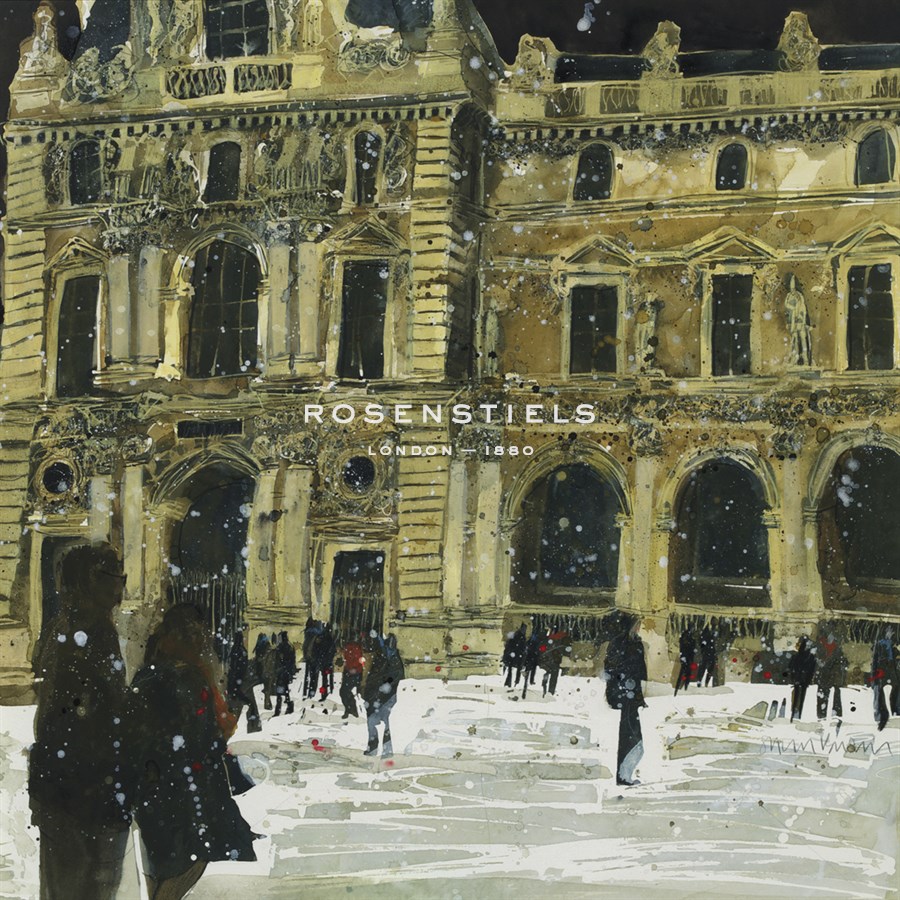Winter, Louvre 6, Paris - Susan Brown