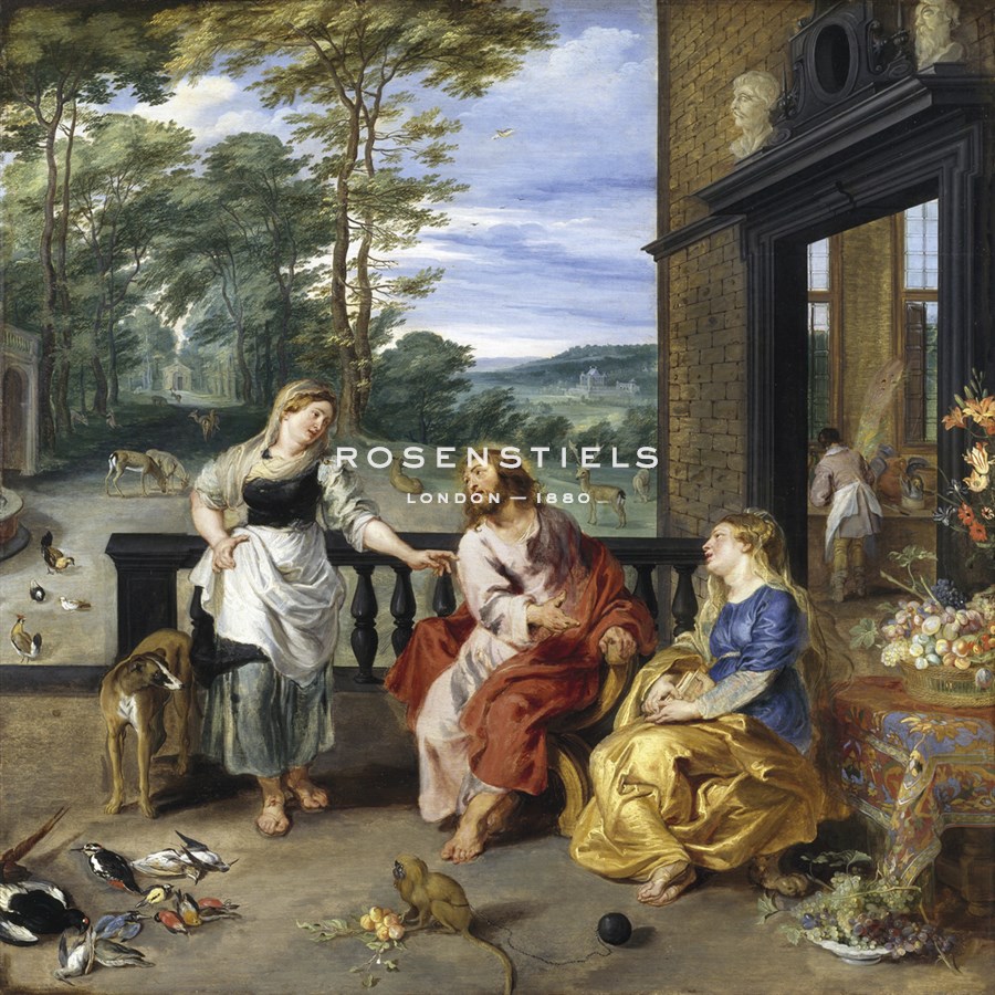 Christ in the House of Martha and Mary - Jan Brueghel the Younger