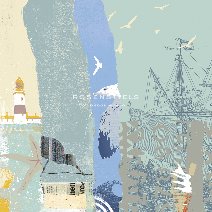 Coastal Collage - Soar - Ken Hurd